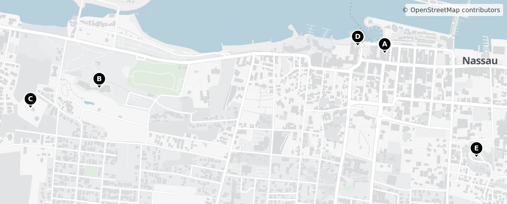 Map of Остров Нью-Провиденс