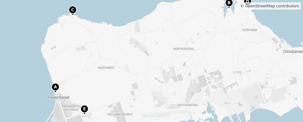 Map of Остров Санта-Крус