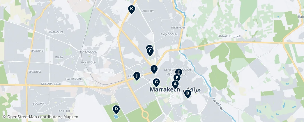 Map of Pachalik de Marrakech