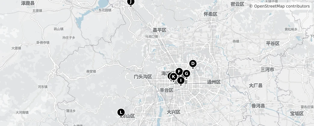 Map of Пекин