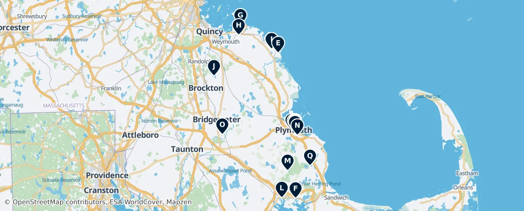 Map of Плимут