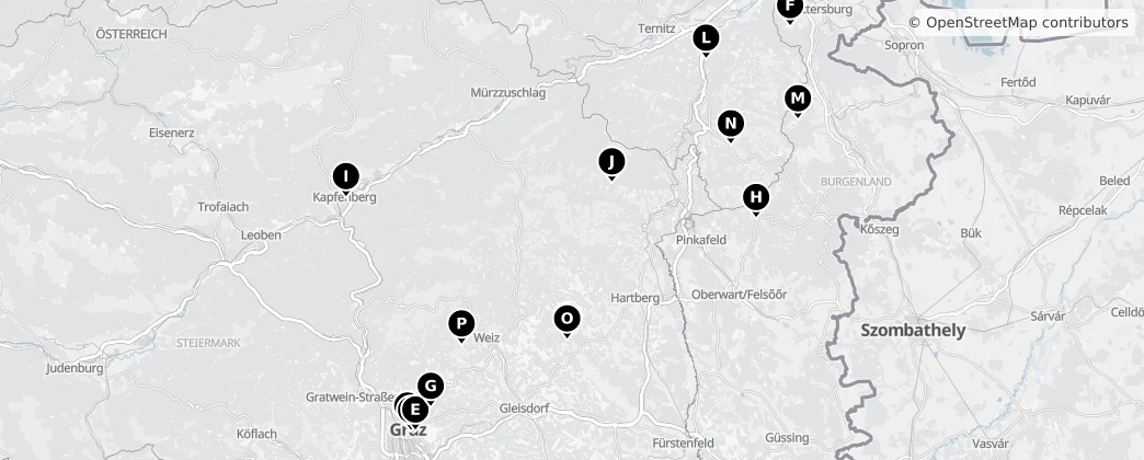 Map of Prealps East of the Mur