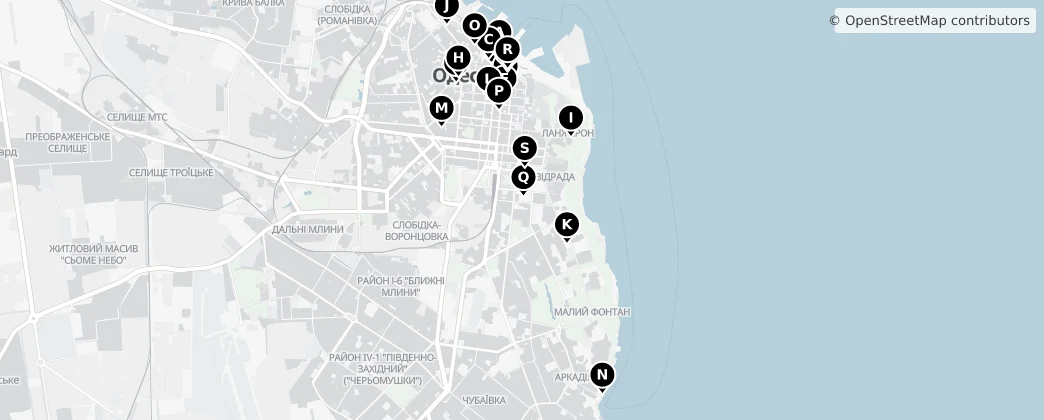 Map of Приморский район