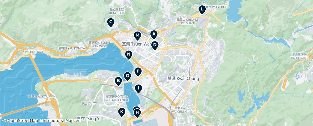 Map of Чхюньвань