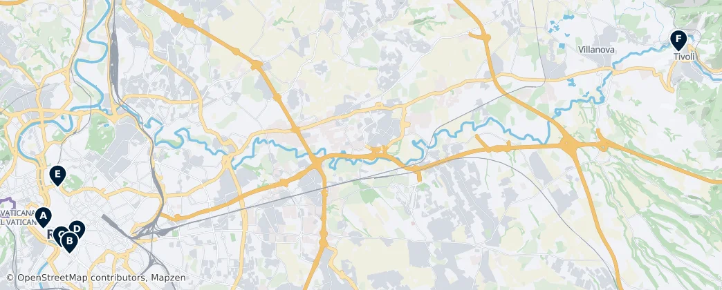 Map of Рим