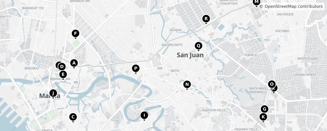 Map of San Juan