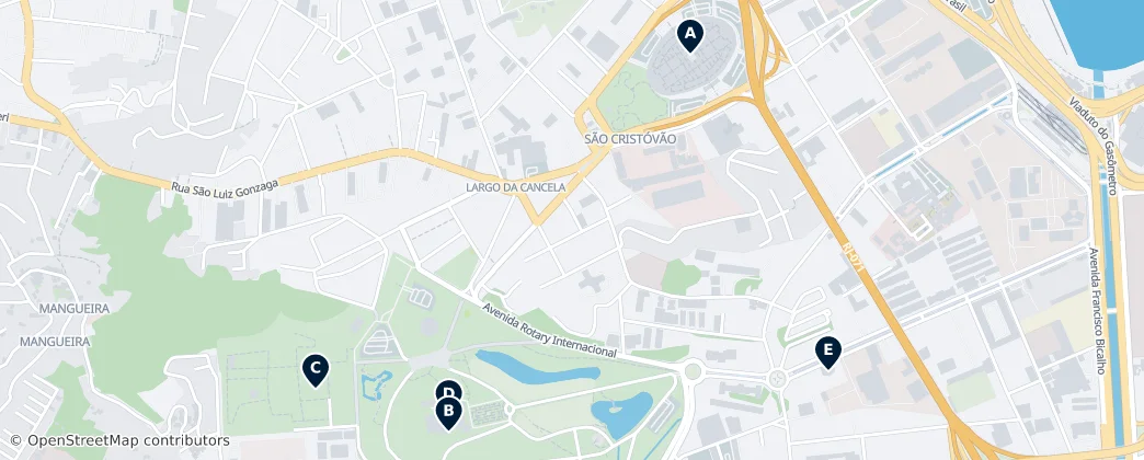 Map of Сан-Кристован