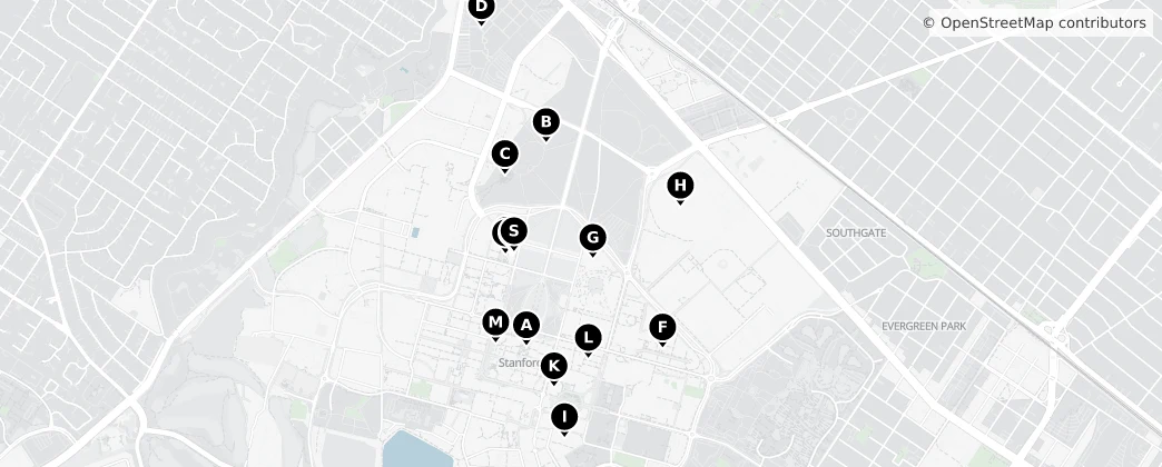 Map of Станфорд