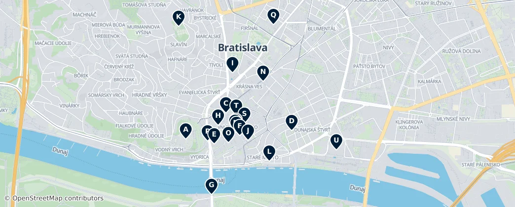 Map of Old Town