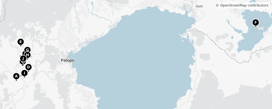 Map of Сулавеси
