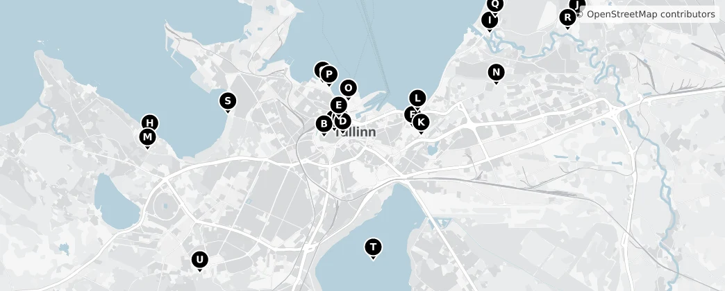 Map of Таллин