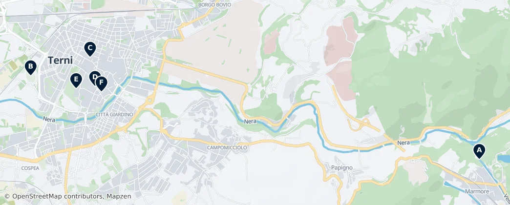 Map of Терни