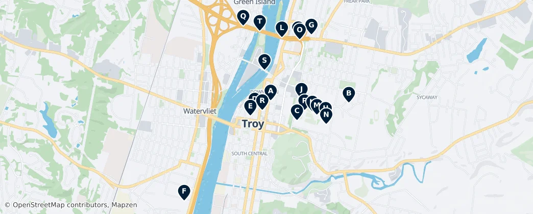 Map of Трой
