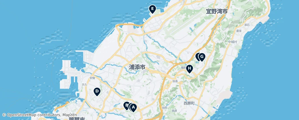 Map of Урасоэ