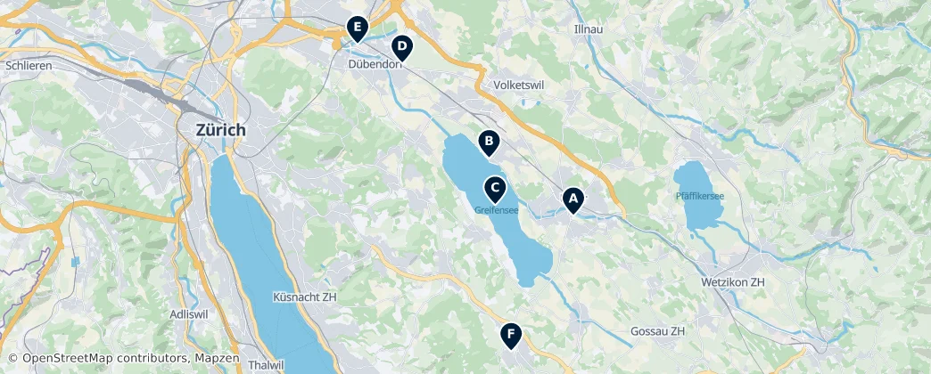 Map of Устер