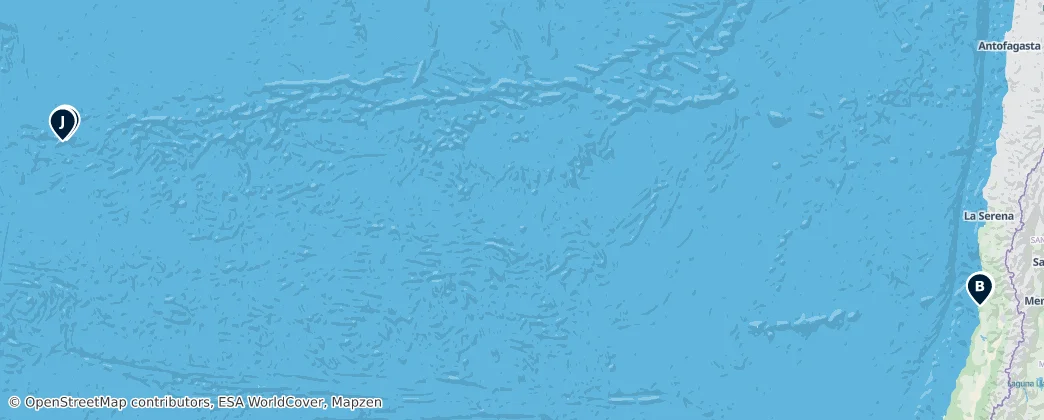Map of Вальпараисо