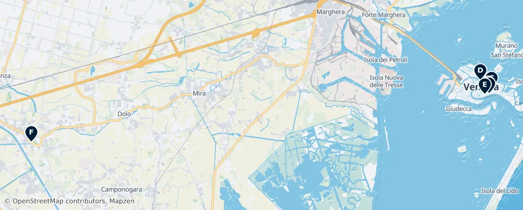 Map of Венеция