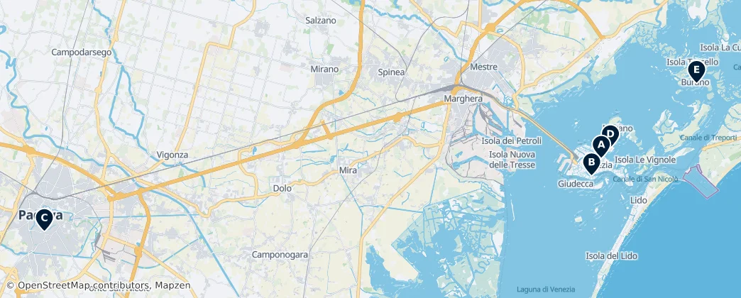 Map of Венеция