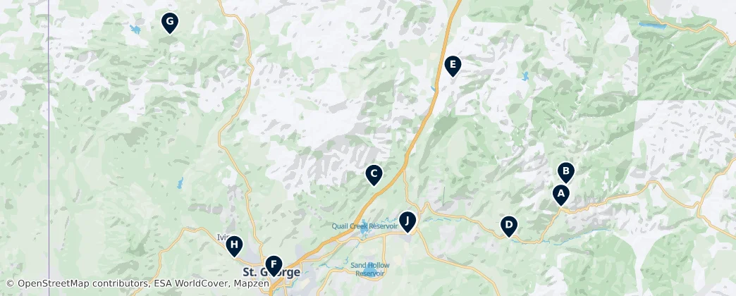 Map of Вашингтон