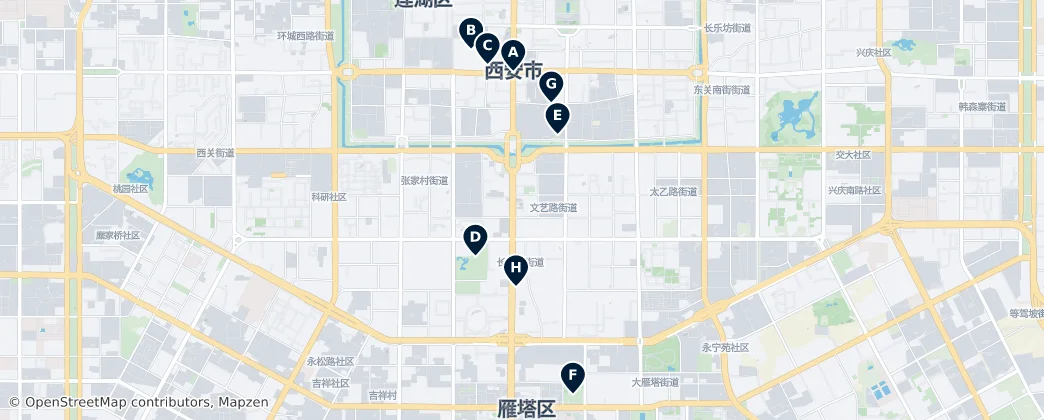 Map of Wen yi lu
