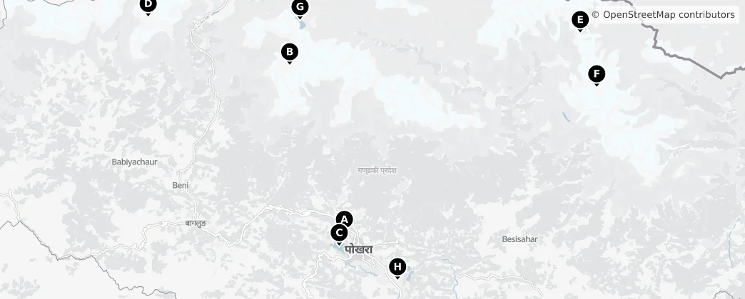Map of Западный регион