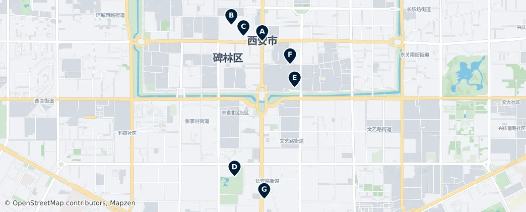 Map of Zhang jia cun