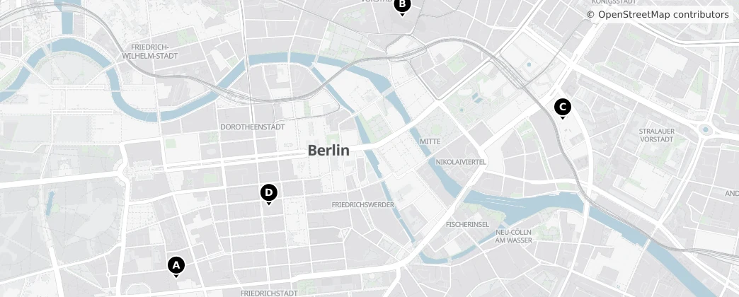 Map of Berlin