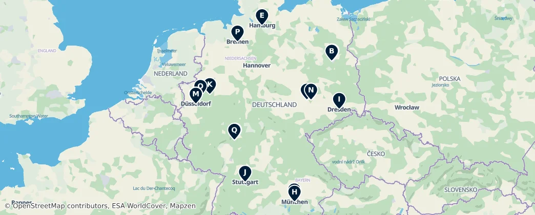 Map of Germany