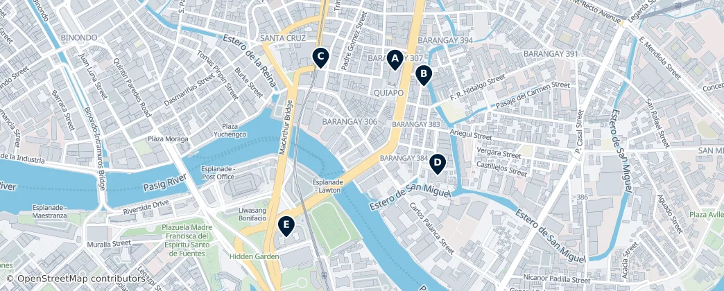 Map of 306