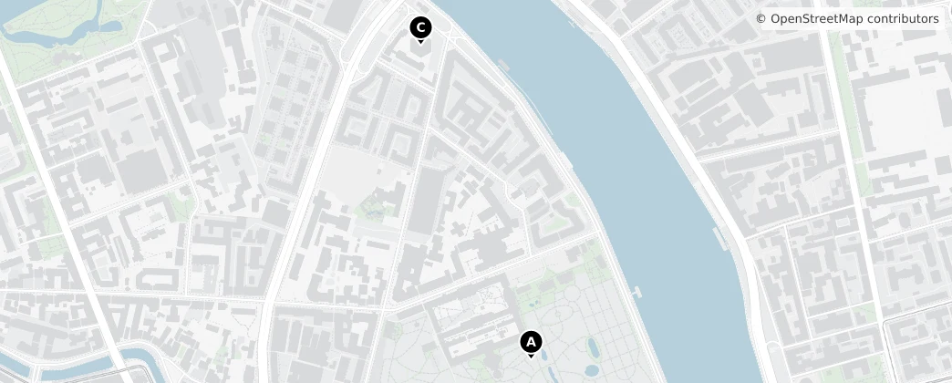 Map of Aptekarsky Island