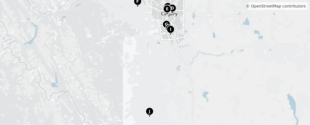 Map of Census Divsion No. 6