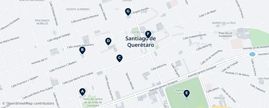 Map of Centro