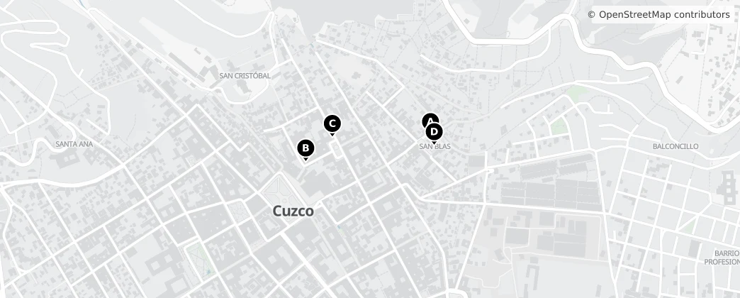Map of Cusco