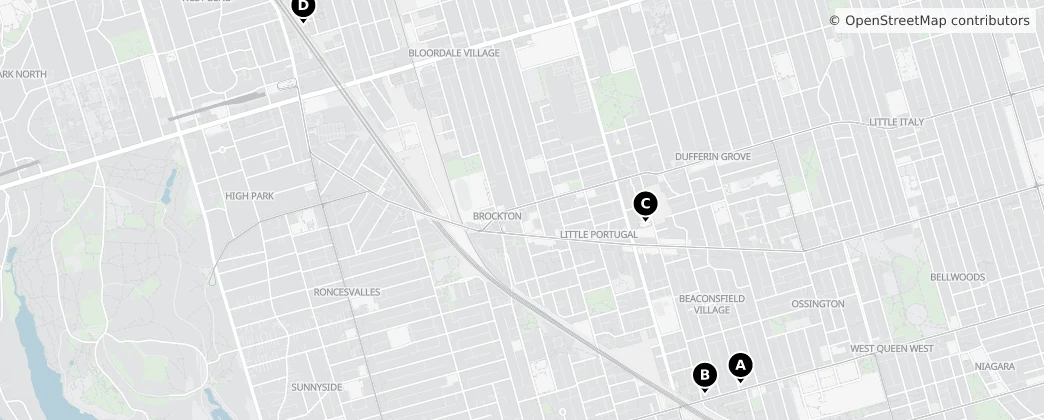 Map of Davenport