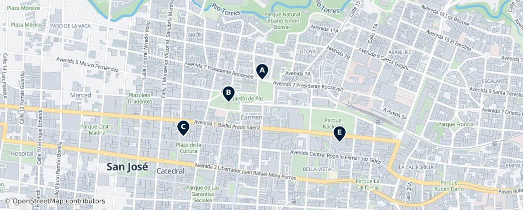Map of Carmen