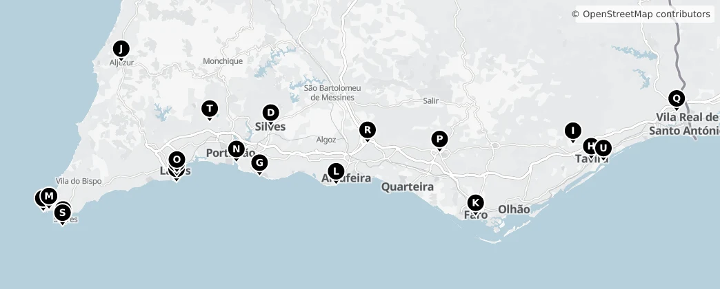 Map of Faro