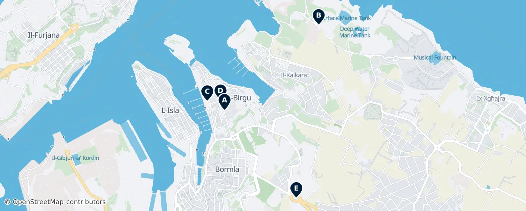 Map of Zabbar