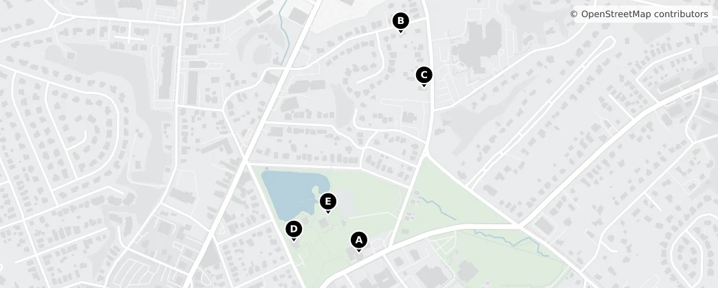 Map of Huntington