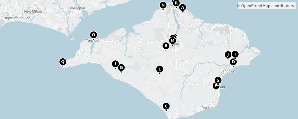 Map of Wight
