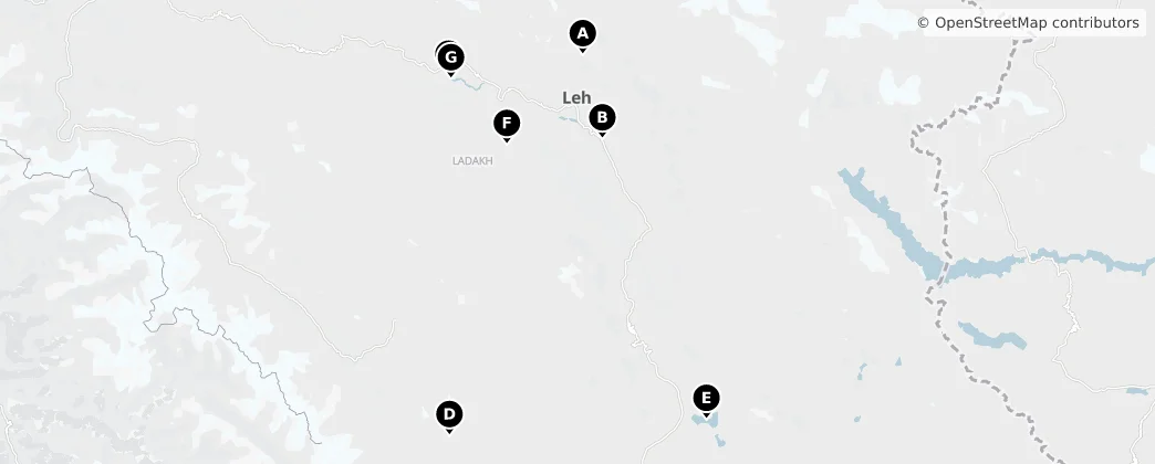 Map of Ladak