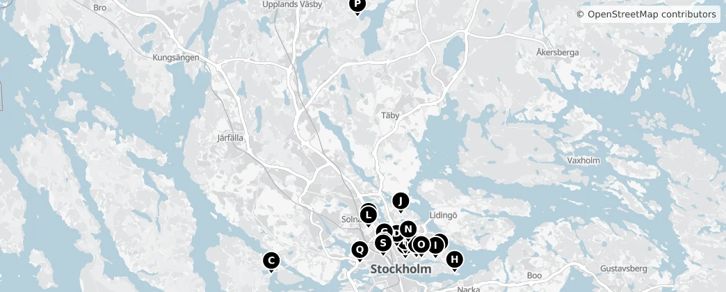 Map of Landskapet Uppland