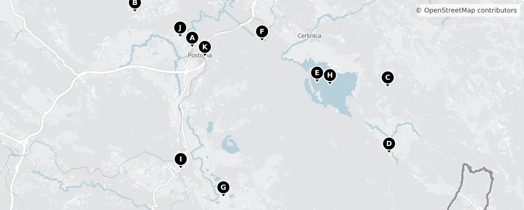 Map of Přímořsko-vnitrokraňský region