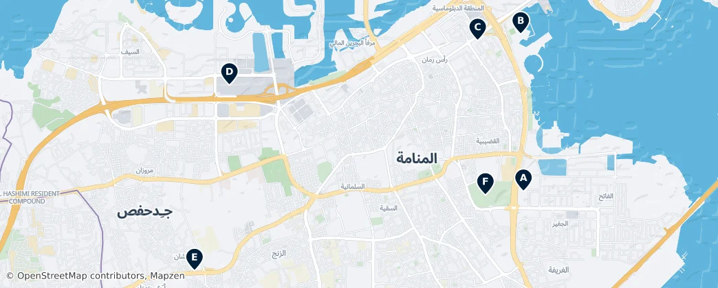 Map of Manáma