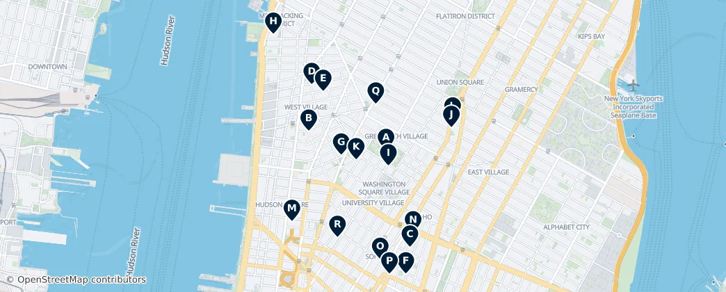 Map of Manhattan Community Board 2