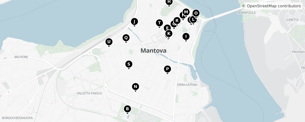 Map of Mantova
