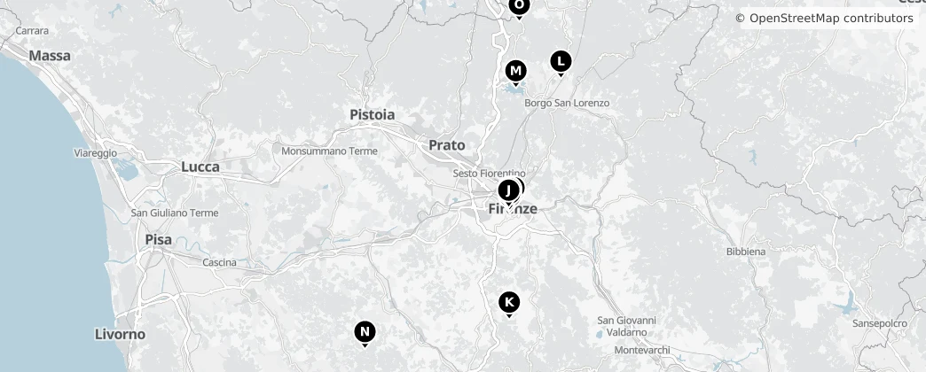 Map of Florencia