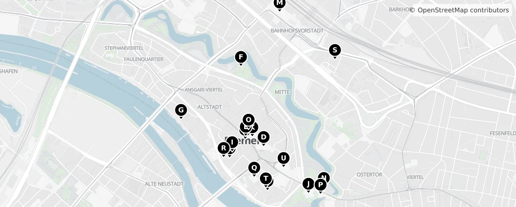 Map of Mitte
