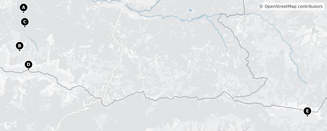 Map of Národný park Nízke Tatry