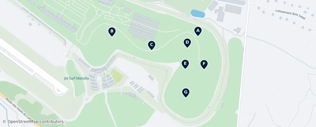 Map of Parc naturel régional de la Sainte-Baume