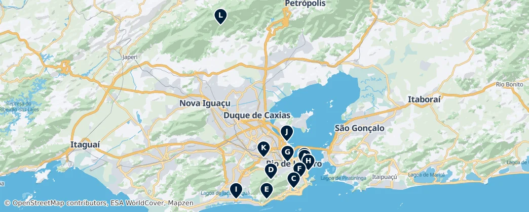 Map of Região Geográfica Intermediária do Rio de Janeiro